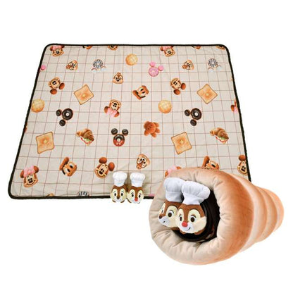 "Pre-Order" JDS - Chip & Dale Reversible Blanket with Case, MICKEY'S BAKERY
