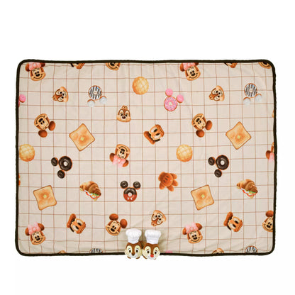 "Pre-Order" JDS - Chip & Dale Reversible Blanket with Case, MICKEY'S BAKERY