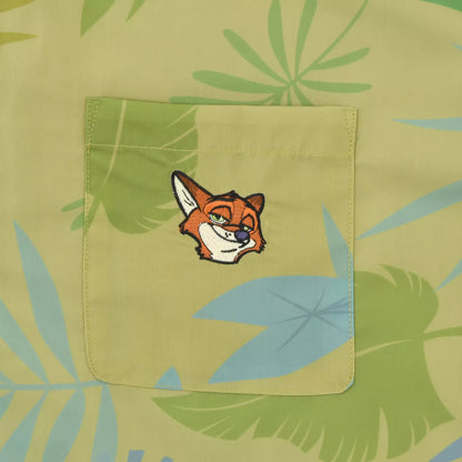 "Pre-Order" JDS - Nick Wilde short sleeve shirt with tie, My favorite Disney foxes