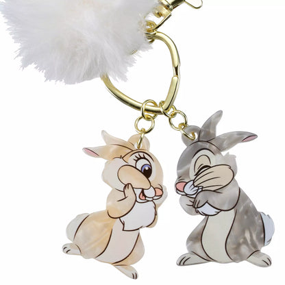 "Pre-Order" JDS - Miss Bunny & Thumper Keychain, PASTEL BUNNIES "Bambi"