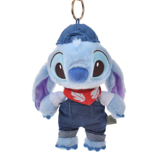 “Pre-order” JDS - Stitch Plush Keychain, Denim Stitch