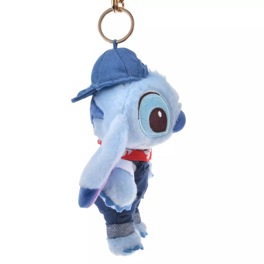 “Pre-order” JDS - Stitch Plush Keychain, Denim Stitch