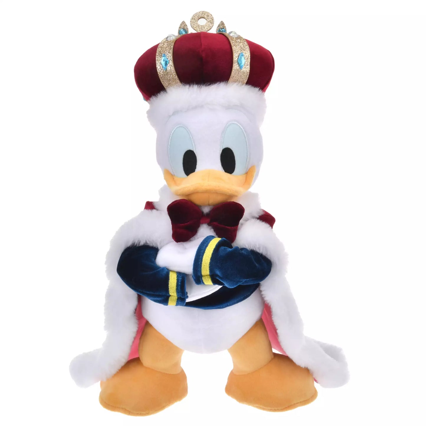 “Pre-Order” JDS/HKDL - Donald Plush Toy, DONALD THE KING BIRTHDAY