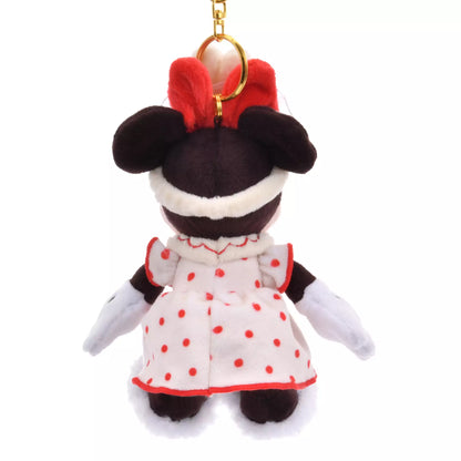 "Pre-Order" JDS - Minnie Mouse Plush Keychain, PAJAMA STYLE