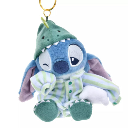 "Pre-Order" JDS - Stitch Plush Keychain, PAJAMA STYLE