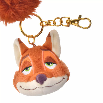 "Pre-Order" JDS - Nick Wilde Plush Keychain Tail, My Favorite Disney Foxes