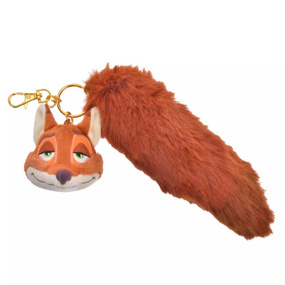 "Pre-Order" JDS - Nick Wilde Plush Keychain Tail, My Favorite Disney Foxes
