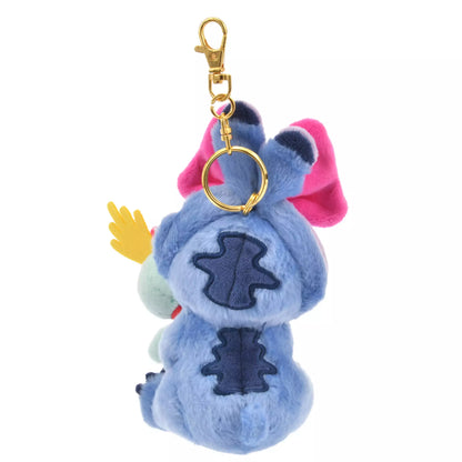 "Pre-Order" JDS - Stitch & Scrump Plush Keychain, Ribbon Stitch
