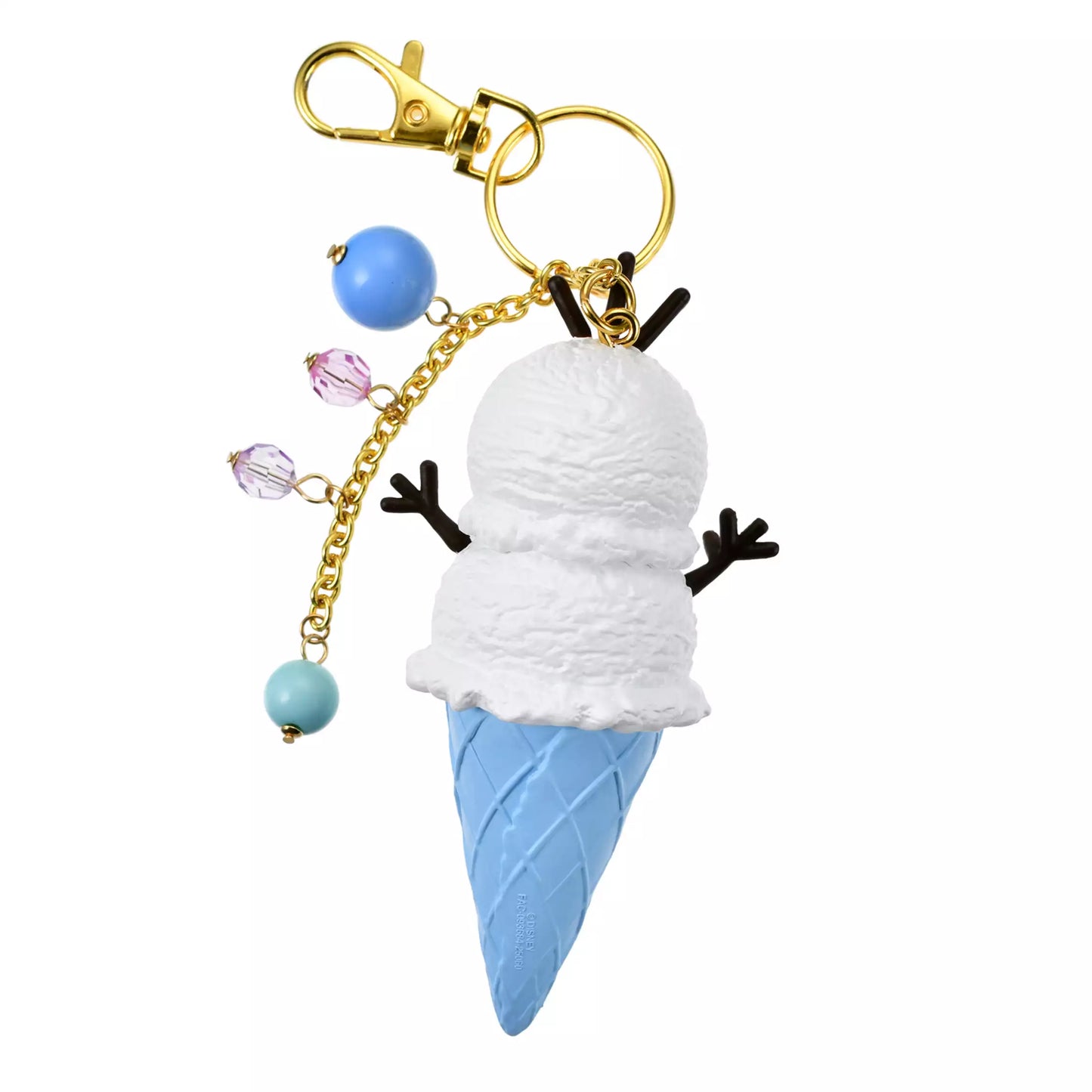 "Pre-Order" JDS - Olaf Keychain Ice Cream, Key Chain Fes