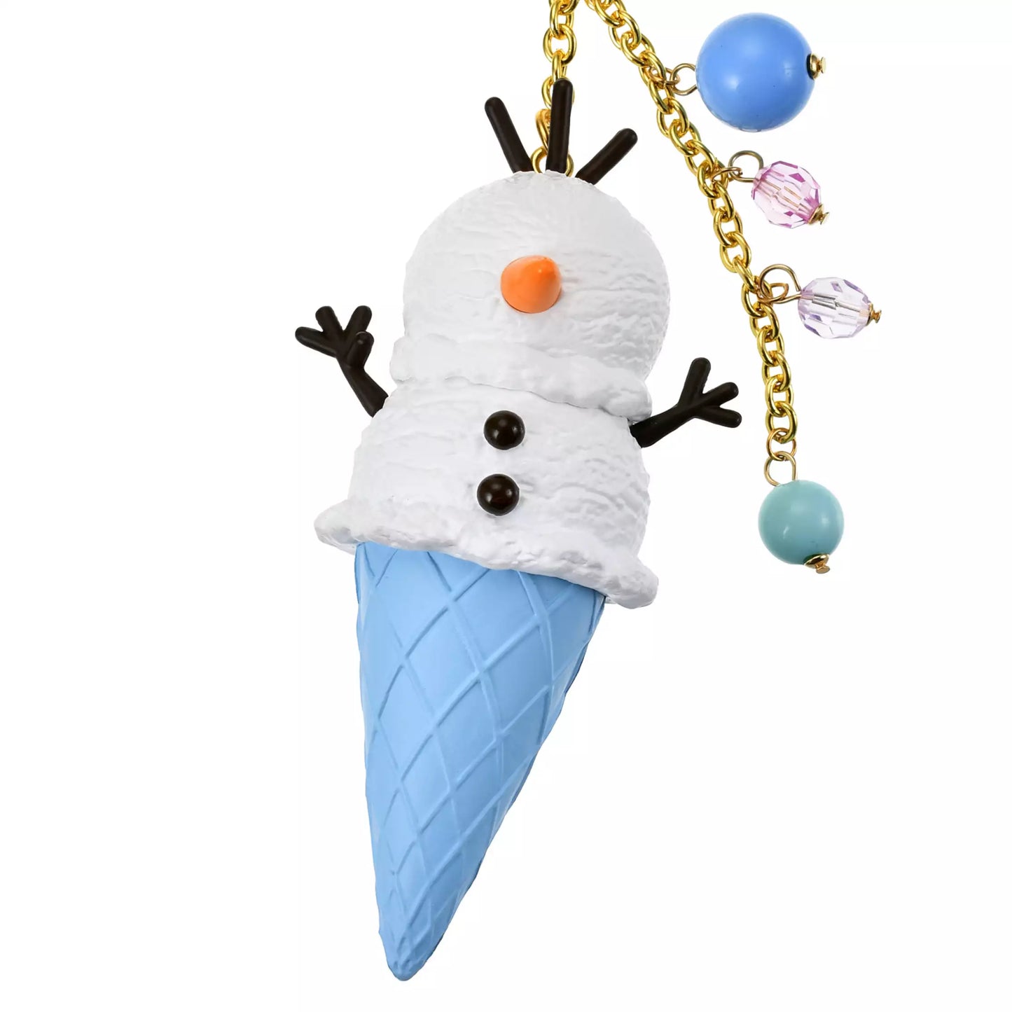 "Pre-Order" JDS - Olaf Keychain Ice Cream, Key Chain Fes
