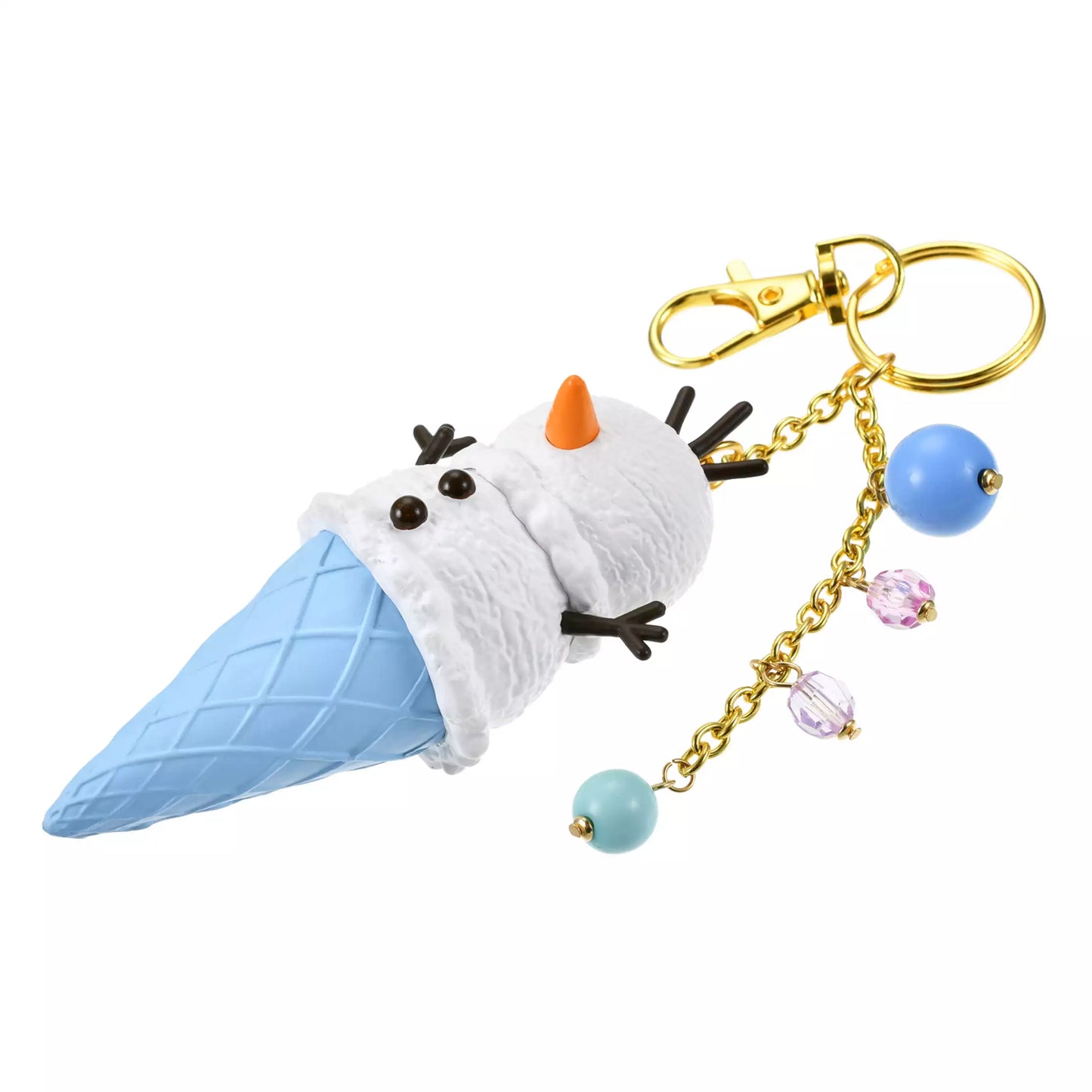 "Pre-Order" JDS - Olaf Keychain Ice Cream, Key Chain Fes
