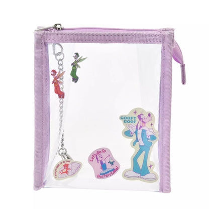 “Pre-order” JDS - Goofy & Max Pouch Clear with Carabiner, GOOFY BIRTHDAY