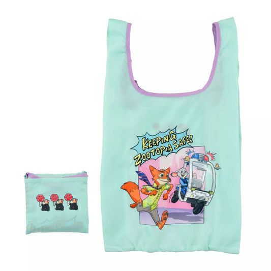 "Pre-Order" JDS - Judy Hopps & Nick Wilde, Lemming Businessman Shopping Bag/Eco Bag Embroidery Bag, ZOOTOPIA COMIC STYLE