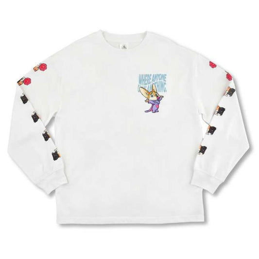 "Pre-Order" JDS - Zootopia Comic Style Long Sleeve T-Shirt, White, XL for Adults