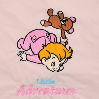 "Pre-Order" JDS - Michael & Michael Teddy Bear Tote Bag, 2WAY Embroidery Bag