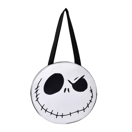 "Pre-Order" JDS - Jack Skellington Face Tote Bag, Tim Burton's The Nightmare Before Christmas