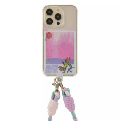 "Pre-Order" JDS - Judy Hopps & Nick Wilde Card Holder and Strap Set for Smartphones, ZOOTOPIA COMIC STYLE