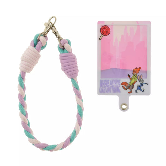 "Pre-Order" JDS - Judy Hopps & Nick Wilde Card Holder and Strap Set for Smartphones, ZOOTOPIA COMIC STYLE