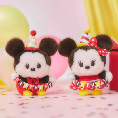 "Pre-Order" JDS - Mickey Plush Toy Urupocha-chan, Mickey & Minnie Birthday