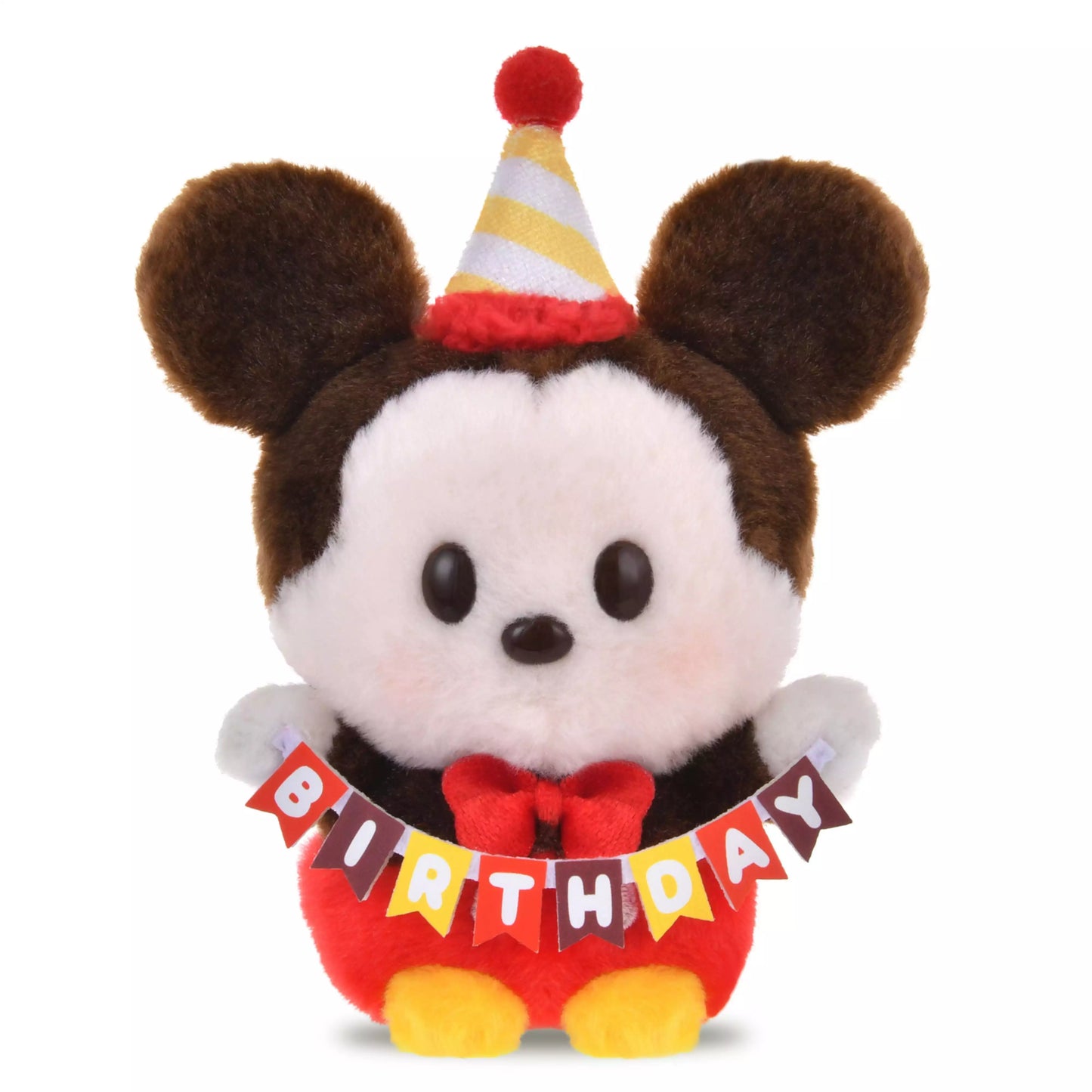 "Pre-Order" JDS - Mickey Plush Toy Urupocha-chan, Mickey & Minnie Birthday