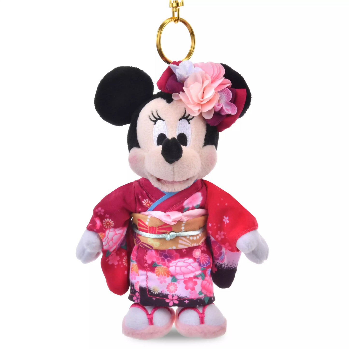 "Pre-Order" JDS - Minnie Mouse Plush Keychain, Kimono