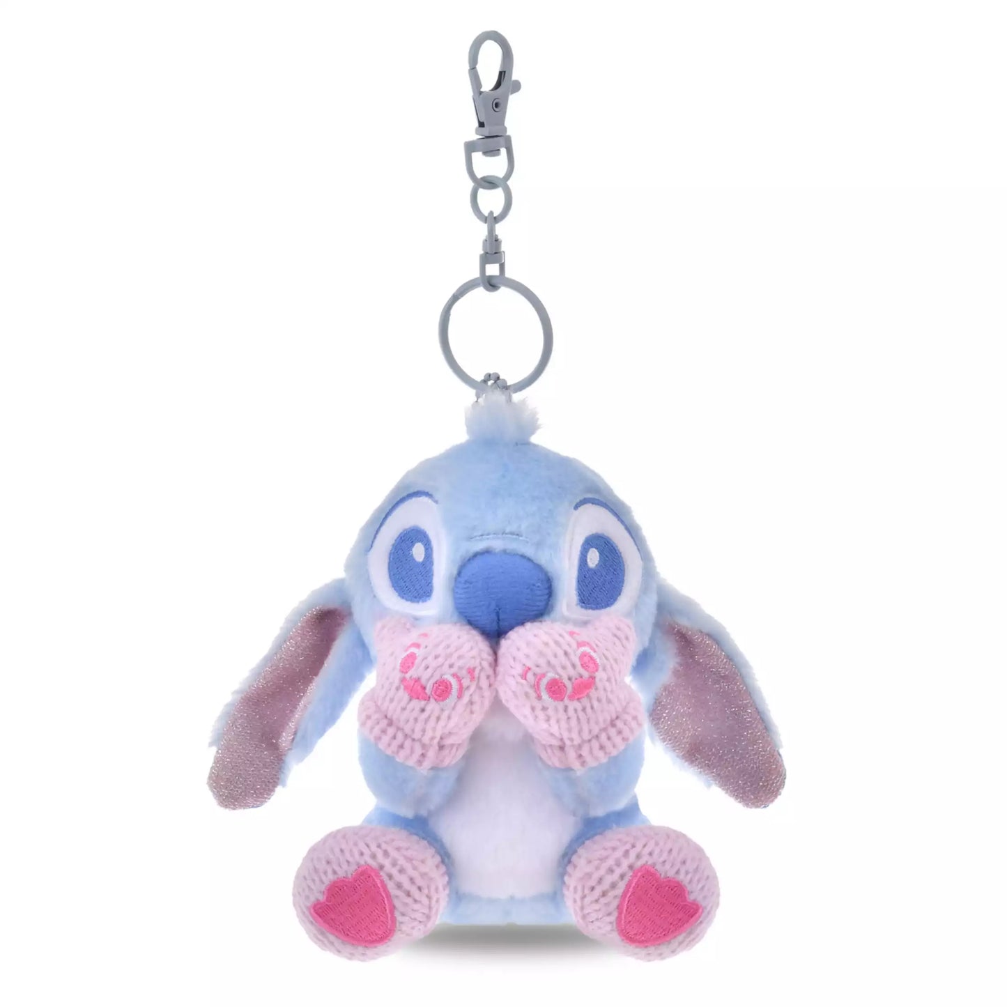 "Pre-Order" JDS - Stitch Plush Keychain, Winter Shiny Color