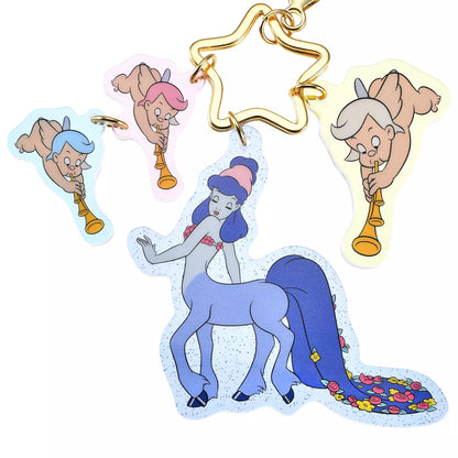 "Pre-Order" JDS - Centaur Keychain, Disney FANTASIA 85TH