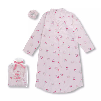 "Pre-Order" JDS - Marie The Aristocats Long Sleeve Dress with Scrunchie, GLOSSY FRUITS 2026