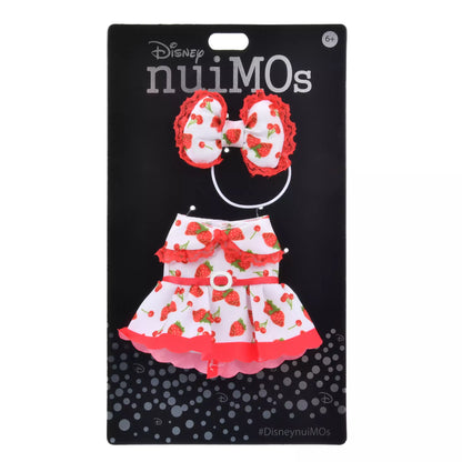 "Pre-Order" JDS - nuiMOs Plush Costume Dress & Ribbon, Strawberry & Cherry 2026
