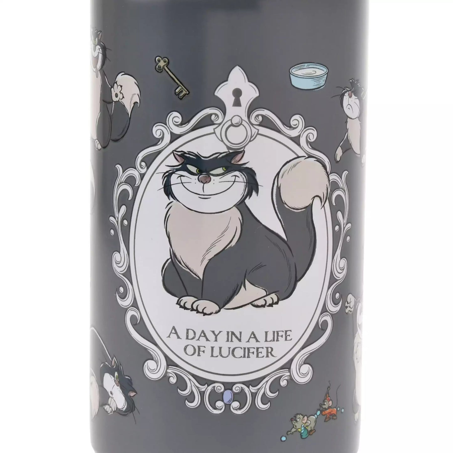 "Pre-Order" JDS - Lucifer, Jack & Gus Stainless Steel Bottles, DISNEY CAT DAY 2026