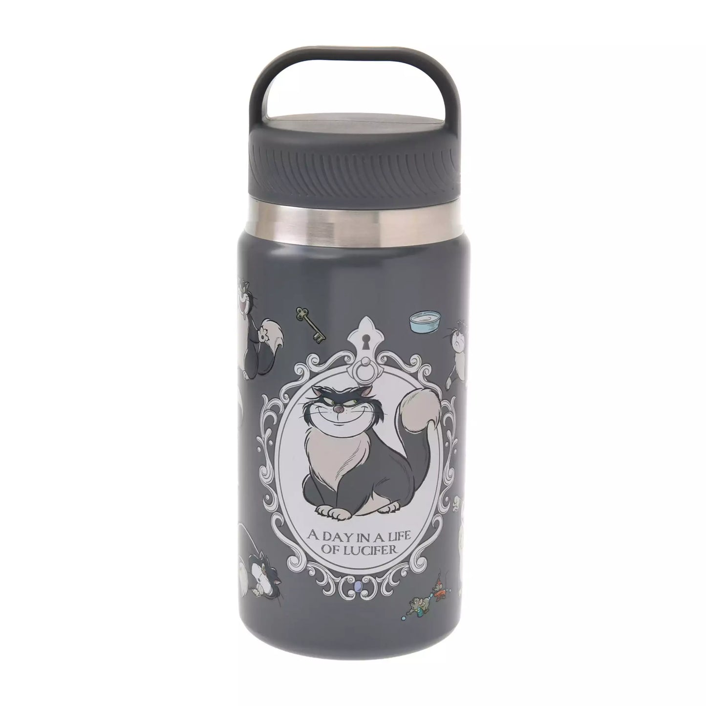 "Pre-Order" JDS - Lucifer, Jack & Gus Stainless Steel Bottles, DISNEY CAT DAY 2026