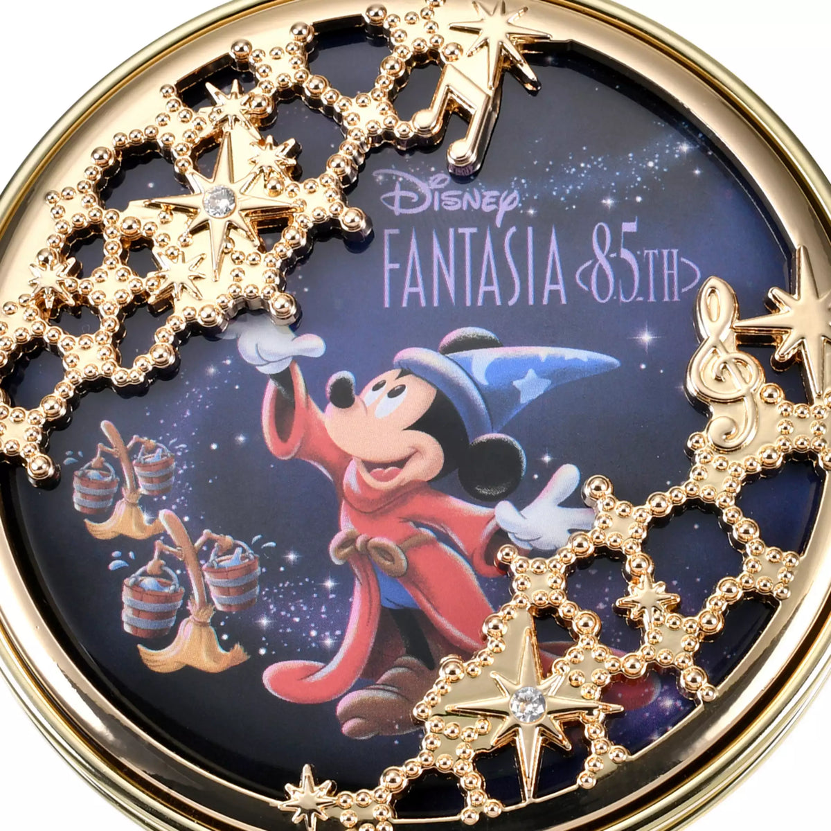 "Pre-Order" JDS - Mickey & Broom Hand Mirror, Disney FANTASIA 85th Anniversary