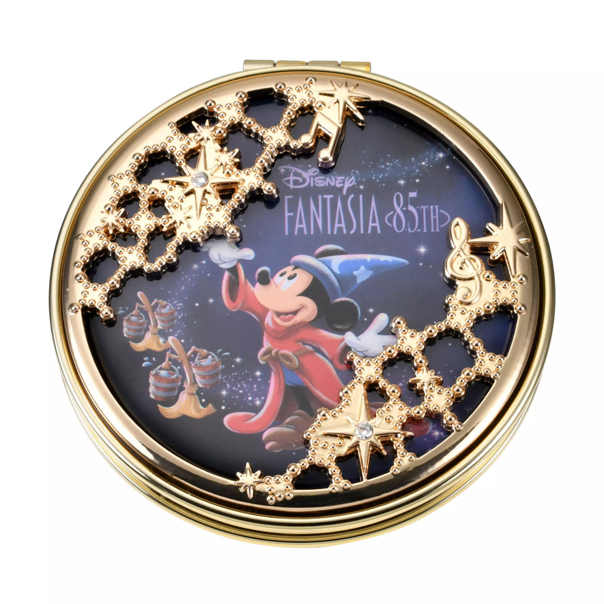 "Pre-Order" JDS - Mickey & Broom Hand Mirror, Disney FANTASIA 85th Anniversary