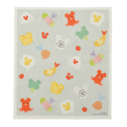 "Pre-Order" JDS - Mickey Mouse Lunch Dish Towel Vegetable, Kaya Fabric 2026