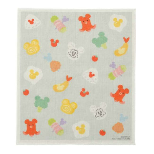"Pre-Order" JDS - Mickey Mouse Lunch Dish Towel Vegetable, Kaya Fabric 2026