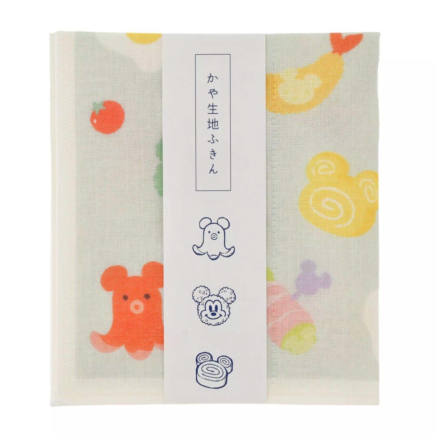 "Pre-Order" JDS - Mickey Mouse Lunch Dish Towel Vegetable, Kaya Fabric 2026