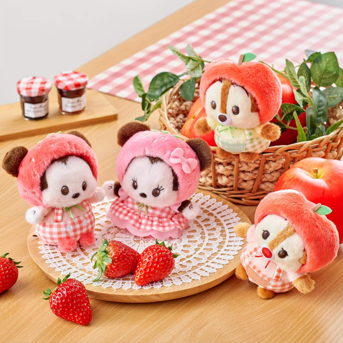"Pre-Order" JDS - Mickey Mouse Plush Toy Urupocha, Fruit 2026
