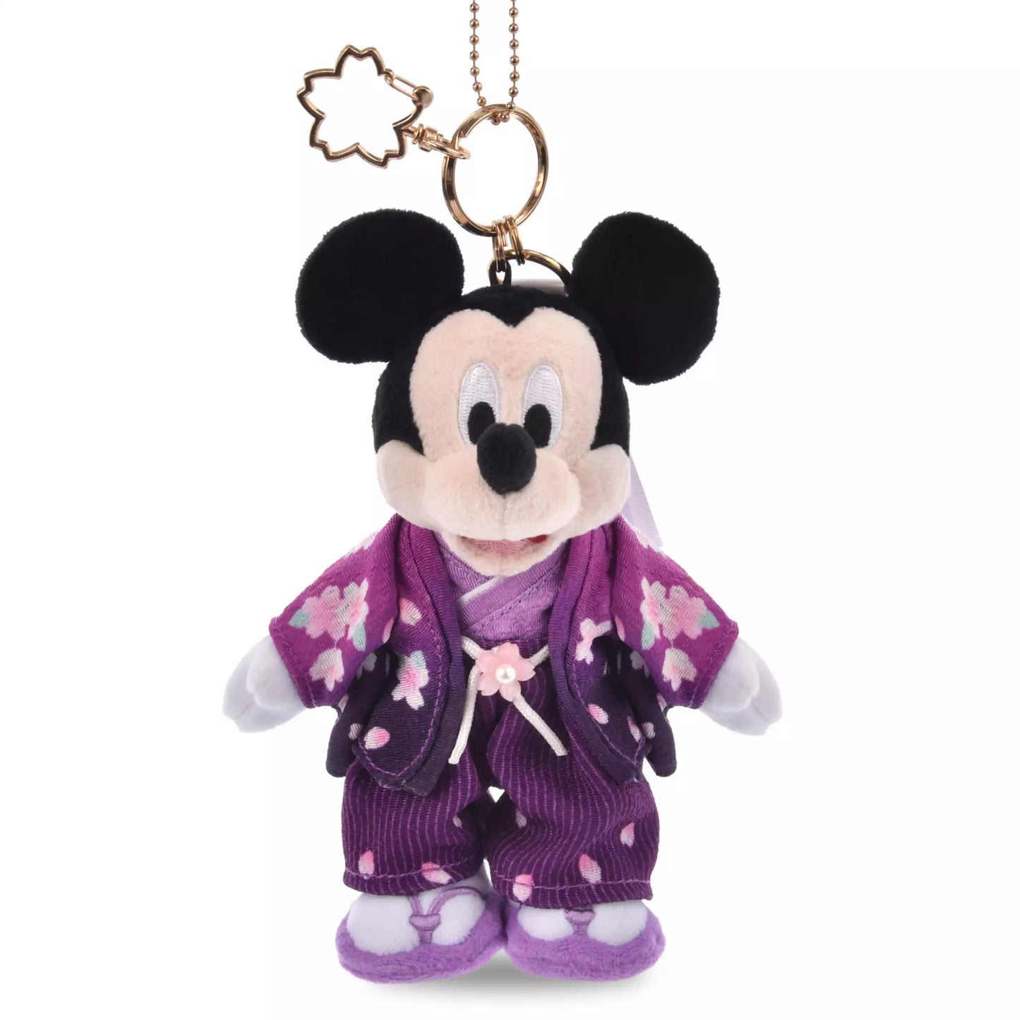 "Pre-Order" JDS - Mickey Plush Keychain, Kimono Sakura 2026