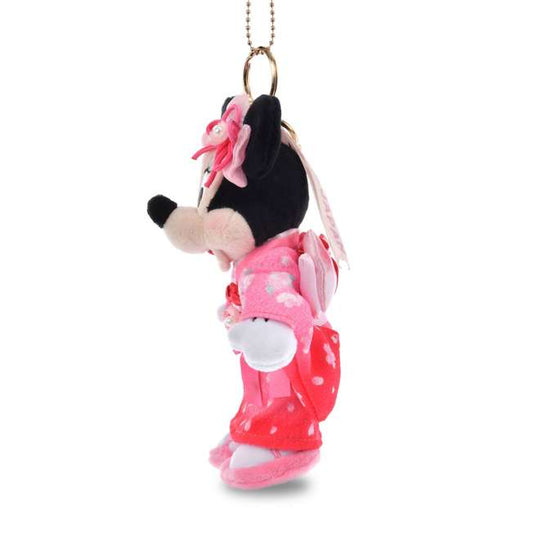 "Pre-Order" JDS - Minnie Plush Keychain, Kimono Sakura 2026