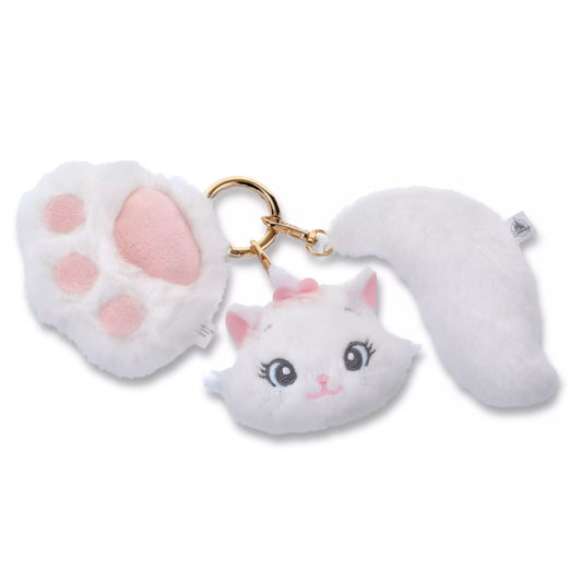 "Pre-Order" JDS - Marie The Aristocats Plush Keychain Paw & Tail, DISNEY CAT DAY 2026