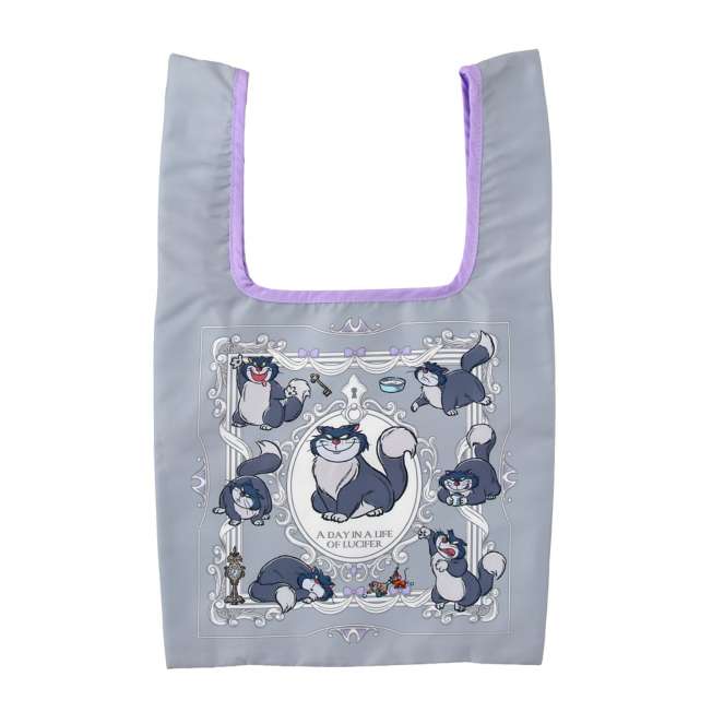 "Pre-Order" JDS - Lucifer, Jack & Gus Shopping Bag/Eco Bag with Pouch, DISNEY CAT DAY 2026