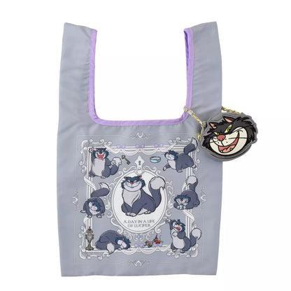 "Pre-Order" JDS - Lucifer, Jack & Gus Shopping Bag/Eco Bag with Pouch, DISNEY CAT DAY 2026