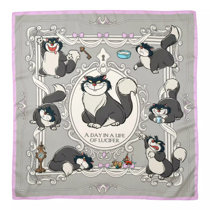 "Pre-Order" JDS - Lucifer, Jack & Gus Scarves, DISNEY CAT DAY 2026