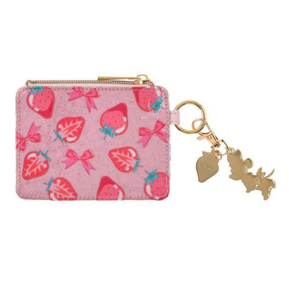 "Pre-Order" JDS - Minnie Mouse Pass Case with Charm, GLOSSY FRUITS 2026