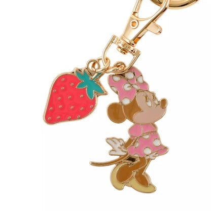 "Pre-Order" JDS - Minnie Mouse Pass Case with Charm, GLOSSY FRUITS 2026