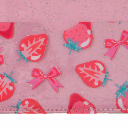 "Pre-Order" JDS - Minnie Mouse Pass Case with Charm, GLOSSY FRUITS 2026