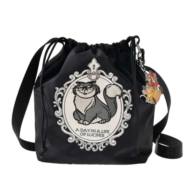 "Pre-Order" JDS - Lucifer, Jack & Gus Shoulder Bag with Charm, DISNEY CAT DAY 2026