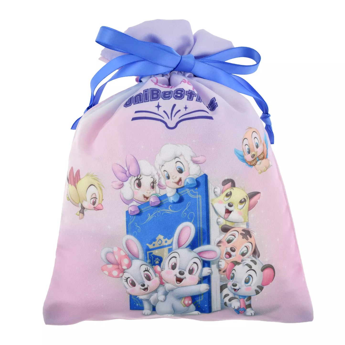 "Pre-Order" JDS - UniBestiez & Mocha Drawstring Bag, Disney UniBestiez 2026
