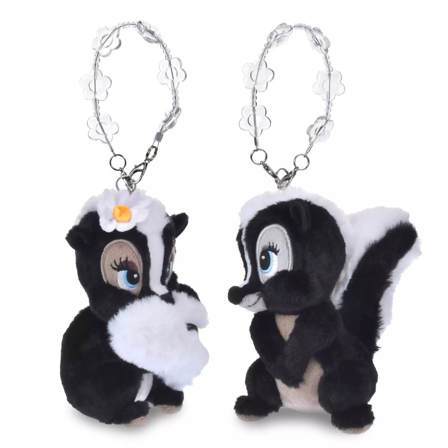 "Pre-Order" JDS - Miss Skunk/Petunia Plush Keychain, Bambi, Disney Spring Romance 2026