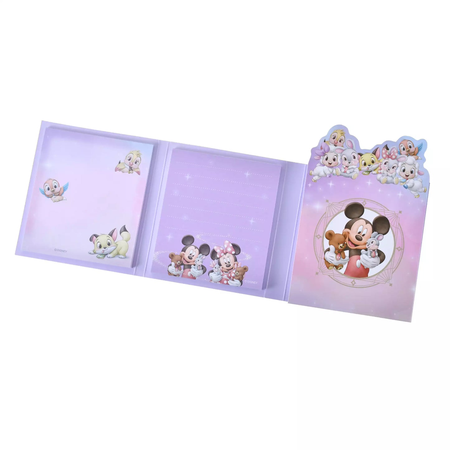 "Pre-Order" JDS - Disney Character Flip-Flip Memo Pad, Disney UniBestiez 2026